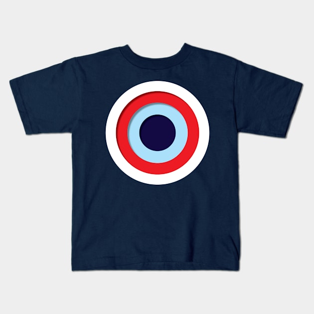 Captain Mod Kids T-Shirt by modernistdesign